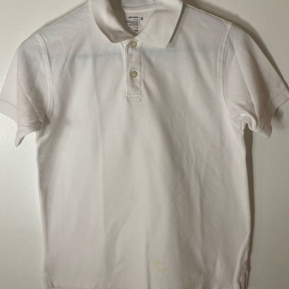 OLD NAVY COLLAR T-SHIRT FOR BOYS • SZ: MEDIUM
